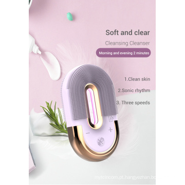 escova de silicone para massageador facial à prova d&#39;água